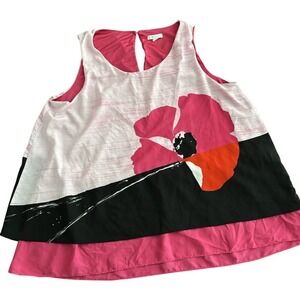 New  York & Company Flowing Glower Tank Size XL